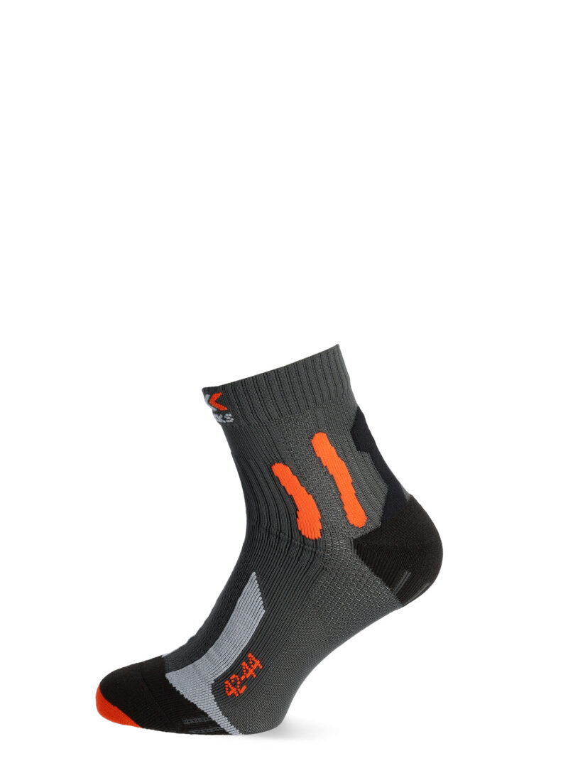 Cumpăra Șosete trekking X-Socks Trek Outdoor Low Cut - anthracite/orange