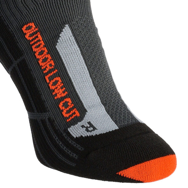 Preţ Șosete trekking X-Socks Trek Outdoor Low Cut - anthracite/orange