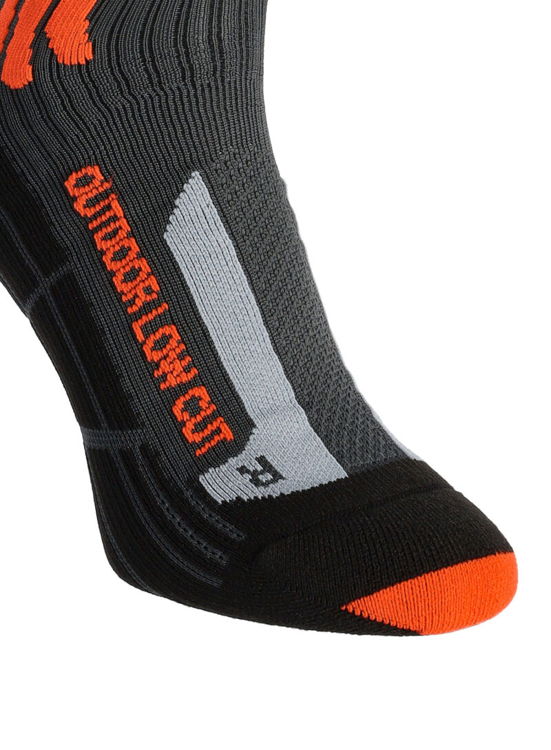 Preţ Șosete trekking X-Socks Trek Outdoor Low Cut - anthracite/orange