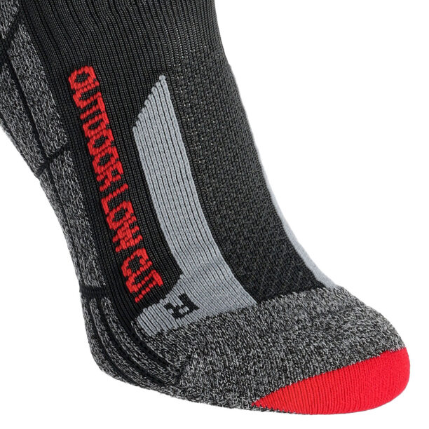 Preţ Șosete trekking X-Socks Trek Outdoor Low Cut - anthracite/red