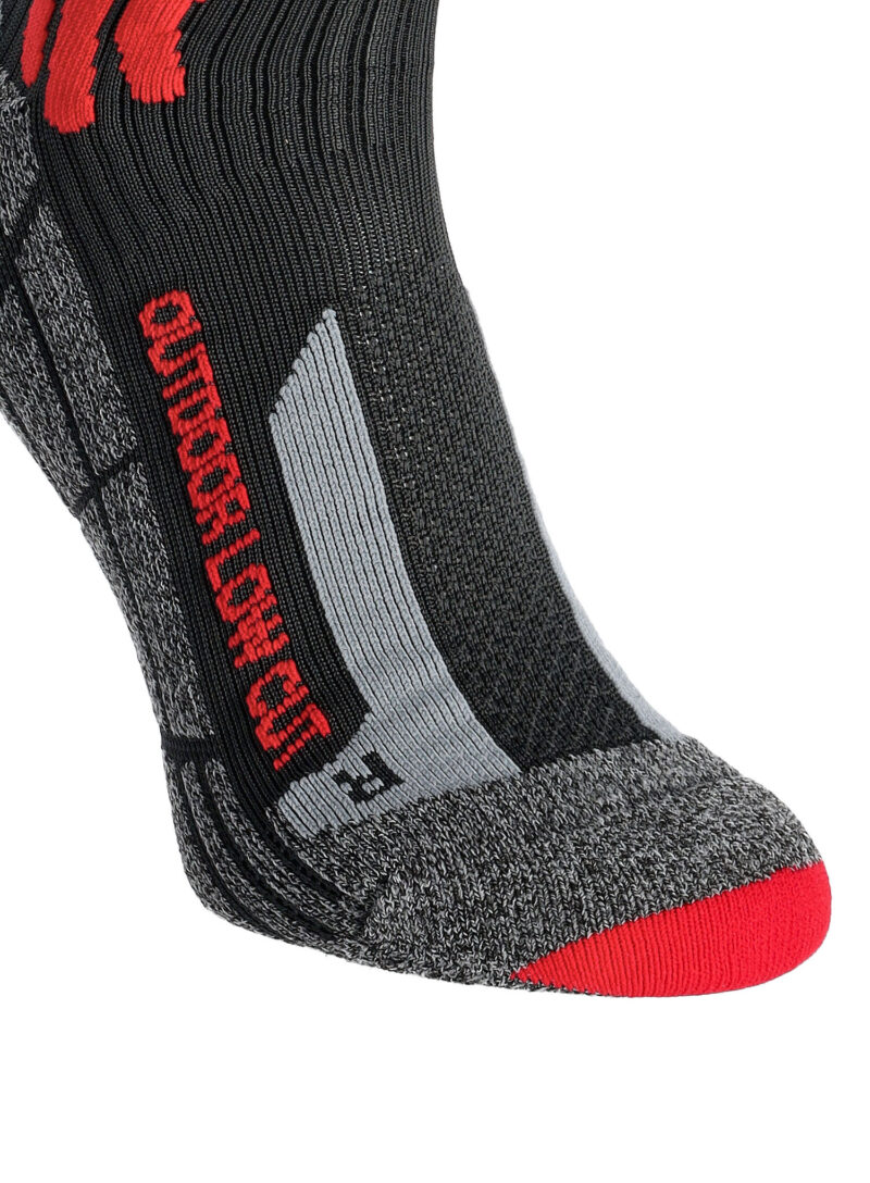 Preţ Șosete trekking X-Socks Trek Outdoor Low Cut - anthracite/red