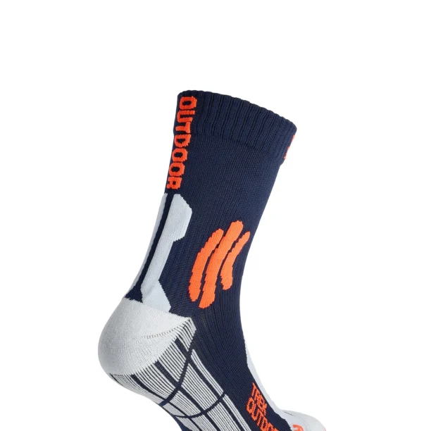 Șosete trekking X-Socks Trek Outdoor - midnight blue/kurkuma orange preţ