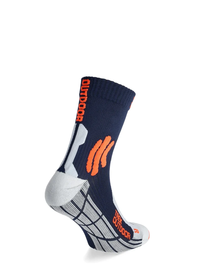 Șosete trekking X-Socks Trek Outdoor - midnight blue/kurkuma orange preţ