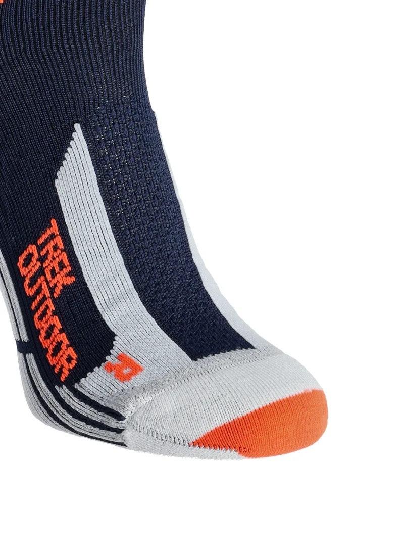 Preţ Șosete trekking X-Socks Trek Outdoor - midnight blue/kurkuma orange