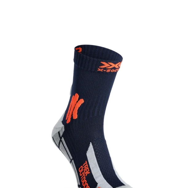 Șosete trekking X-Socks Trek Outdoor - midnight blue/kurkuma orange