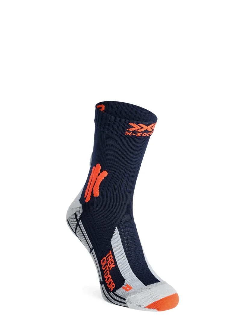 Șosete trekking X-Socks Trek Outdoor - midnight blue/kurkuma orange