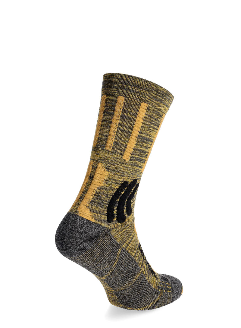 Șosete trekking X-Socks Trek X Merino - charcoal mais/grey/black preţ