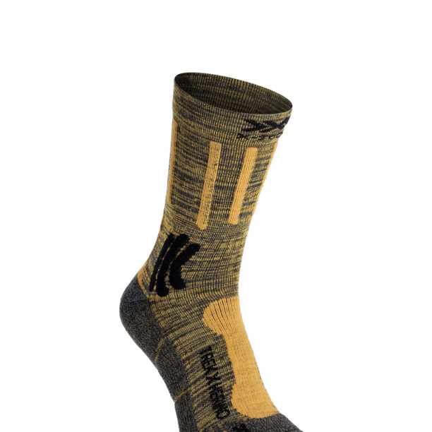 Șosete trekking X-Socks Trek X Merino - charcoal mais/grey/black