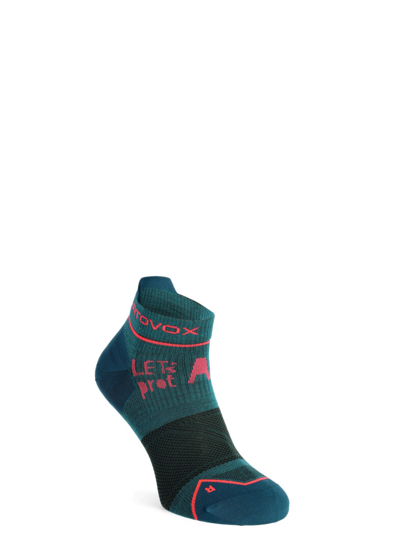 Sosete trekking femei Ortovox Alpine Light Low Socks - pacific green preţ