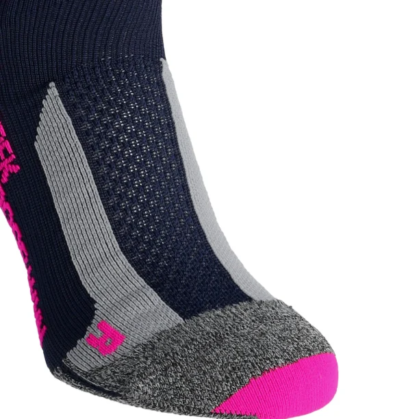 Preţ Sosete trekking femei X-Socks Trek Outdoor - m.blue/pink/lt grey melange