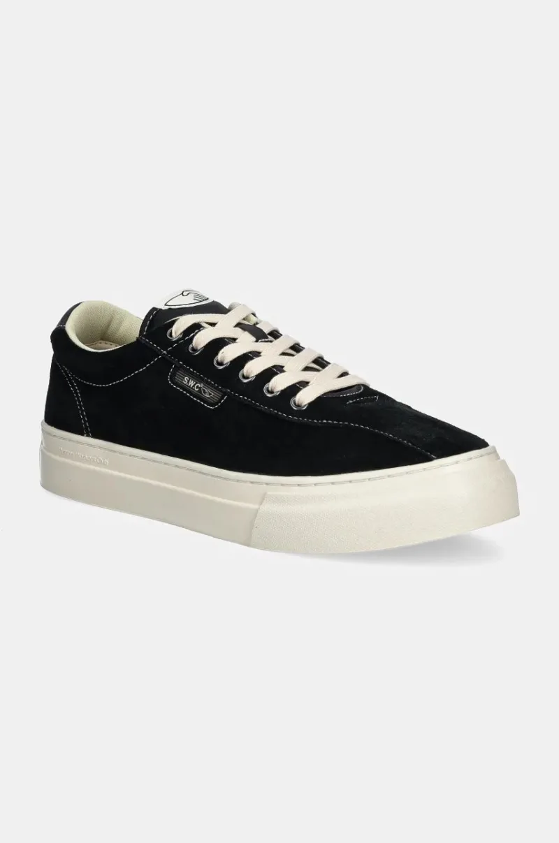 Stepney Workers Club sneakers Dellow 02 Cup Suede culoarea negru