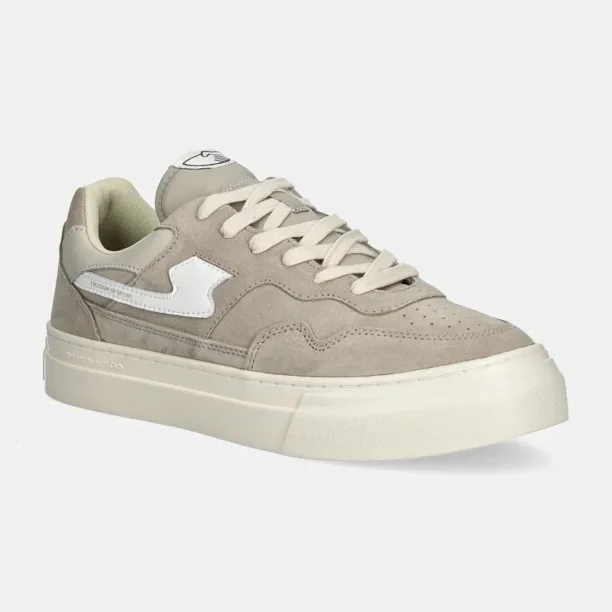 Stepney Workers Club sneakers Pearl S-Strike Suede culoarea gri