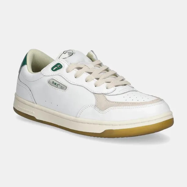 Stepney Workers Club sneakers Pro Cup 01 Leather culoarea alb