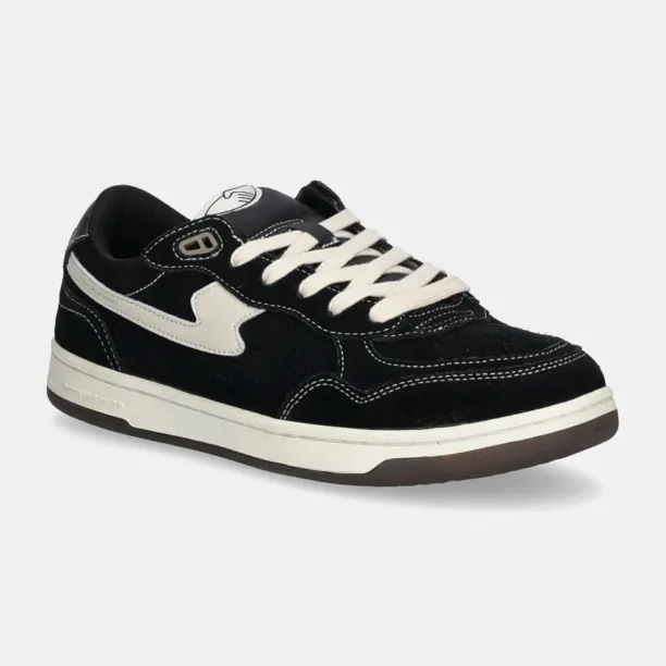 Stepney Workers Club sneakers din piele intoarsă Pro Cup 01 S-Strike Suede culoarea negru