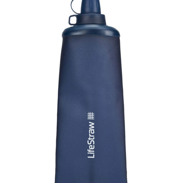 Sticla cu filtru LifeStraw Peak Series Flex Squeeze Bottle 1L - mountain blue preţ