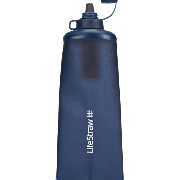 Cumpăra Sticla cu filtru LifeStraw Peak Series Flex Squeeze Bottle 1L - mountain blue