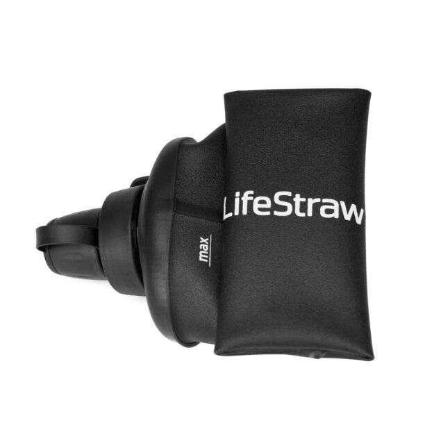 Original Sticla cu filtru LifeStraw Peak Series Flex Squeeze Bottle 22 oz (650 ml) - dark grey