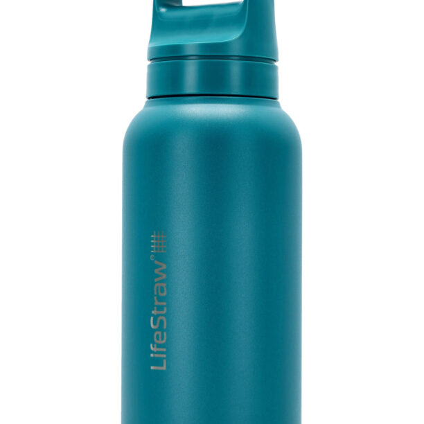 Cumpăra Sticla cu filtru Lifestraw Go 2.0 Stainless Steel Water Filter 1 L - laguna teal