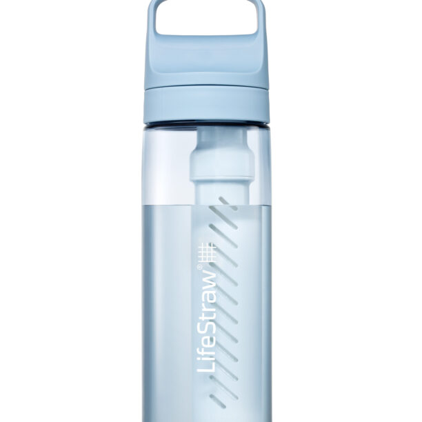 Sticla cu filtru Lifestraw Go 2.0 Water Filter 22 oz (650 ml) - icelandic blue