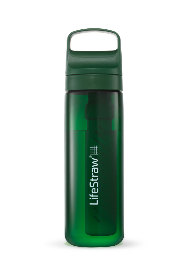 Sticla cu filtru Lifestraw Go 2.0 Water Filter 22 oz (650 ml) - terrace green