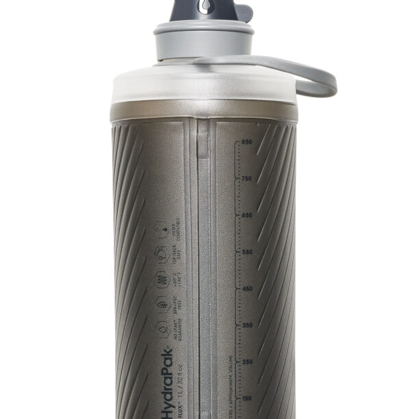 Cumpăra Sticla de apa de voiaj HydraPak Flux Bottle 1L - mammoth grey