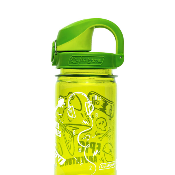 Sticlă de apă pentru copii Nalgene On The Fly Kids 12 oz (350 ml) - green epic preţ