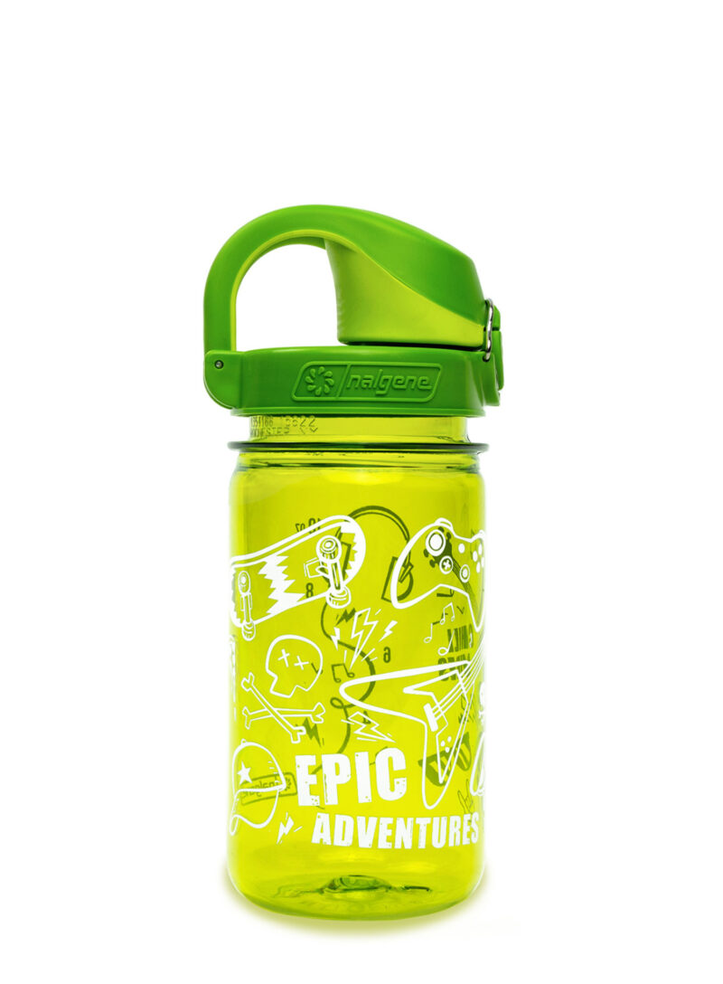 Sticlă de apă pentru copii Nalgene On The Fly Kids 12 oz (350 ml) - green epic