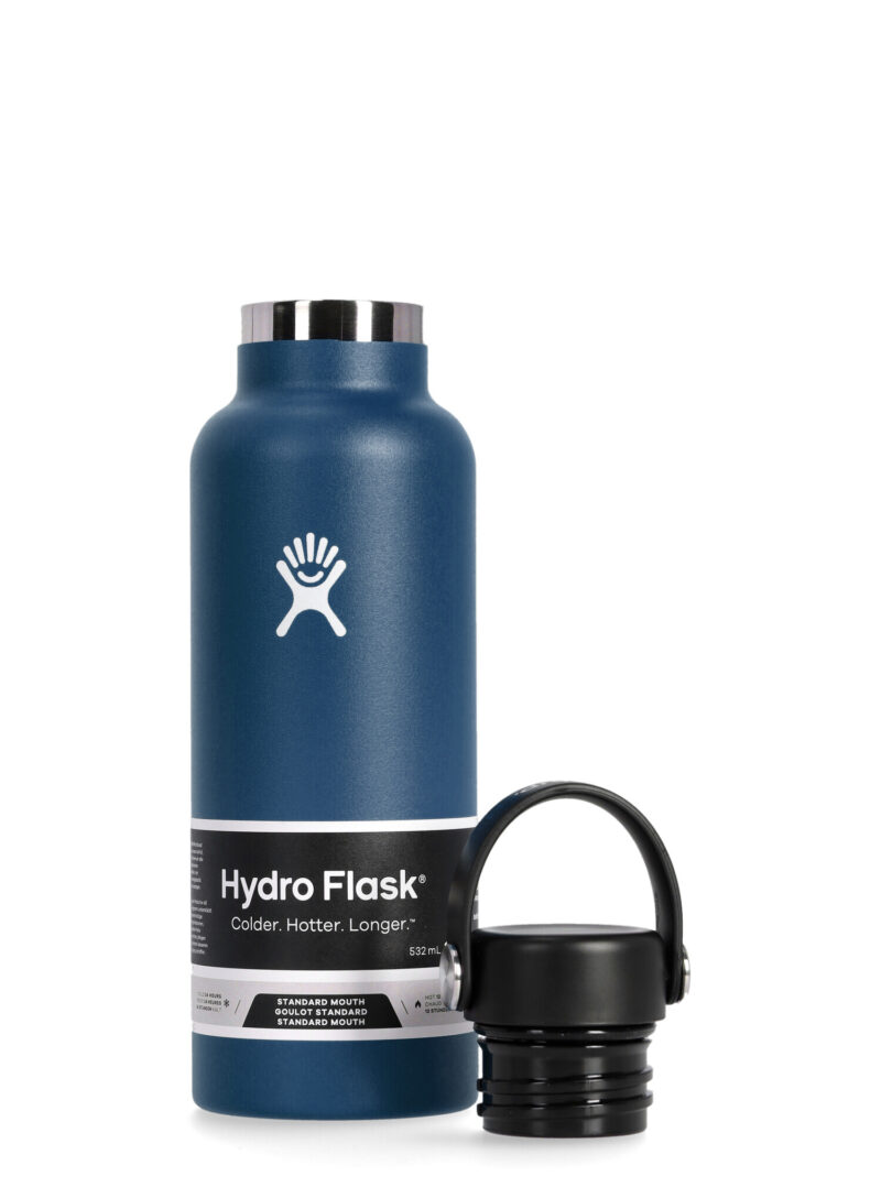 Sticlă de voiaj Hydro Flask 18 oz Standard Flex Cap (532 ml) - indigo preţ