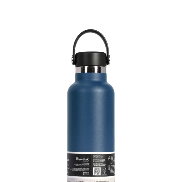 Cumpăra Sticlă de voiaj Hydro Flask 18 oz Standard Flex Cap (532 ml) - indigo