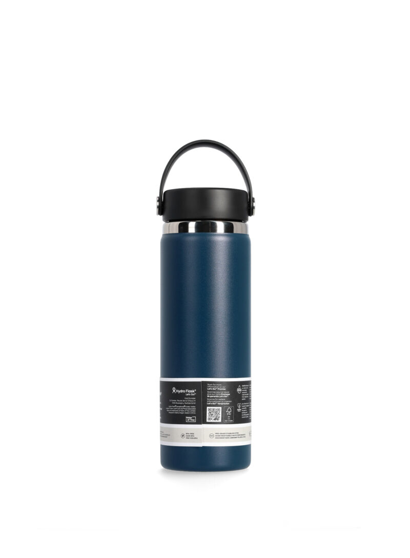 Original Sticlă de voiaj Hydro Flask 20 oz Wide Flex Cap (591 ml) - indigo