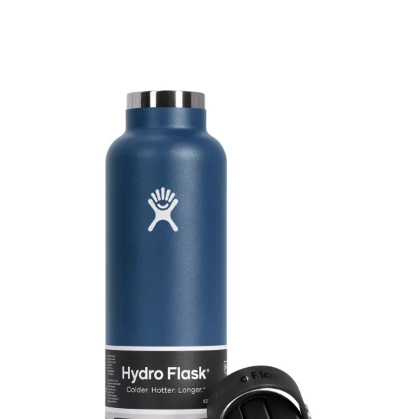 Preţ Sticlă de voiaj Hydro Flask 21 oz Standard Flex Straw Cap (621 ml) - indigo