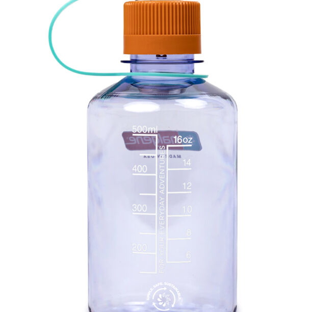 Sticlă de voiaj Nalgene Sustain Narrow Mouth 16 oz (500 ml) - amethyst preţ