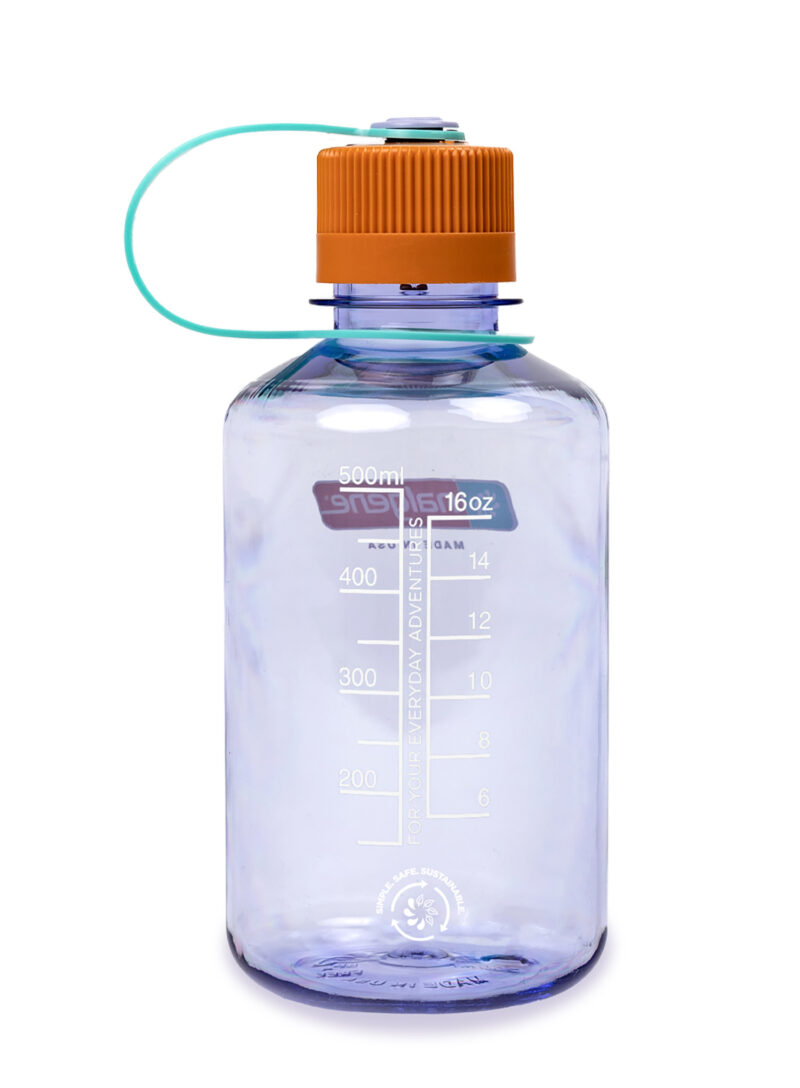 Sticlă de voiaj Nalgene Sustain Narrow Mouth 16 oz (500 ml) - amethyst preţ