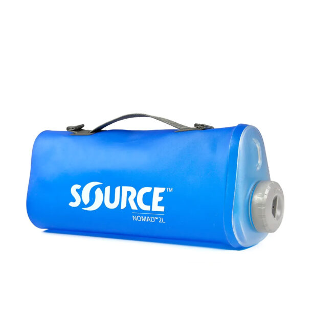 Sticlă de voiaj Source Nomadic Foldable Bottle 2L - blue preţ