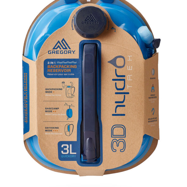 Cumpăra Sticla pliabila Gregory 3D Hydro Trek 3L - blue