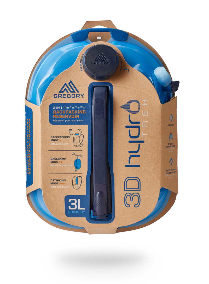 Cumpăra Sticla pliabila Gregory 3D Hydro Trek 3L - blue