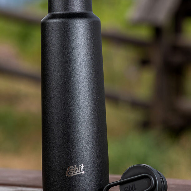 Sticla termică Esbit Pictor Insulated Bottle 750ml - black preţ