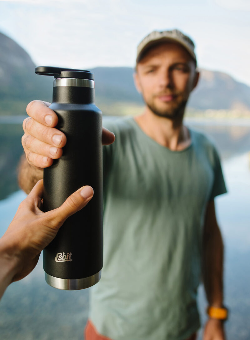 Preţ Sticla termică Esbit Pictor Insulated Bottle 750ml - black