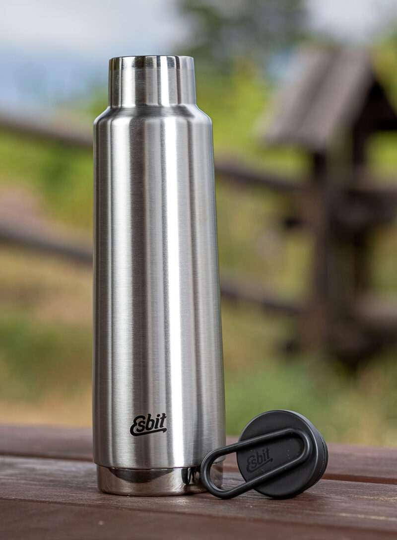 Sticla termică Esbit Pictor Insulated Bottle 750ml - steel preţ