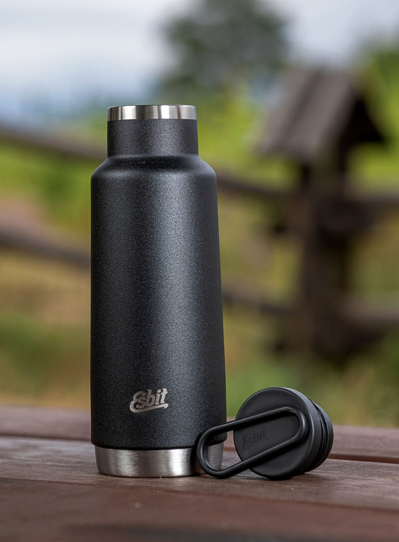 Sticla termică Esbit Pictor Insulated Bottle Standard 550 ml - black preţ