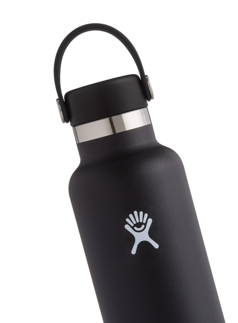 Sticla termică Hydro Flask 18 oz Standard Flex Cap (532 ml) - black preţ