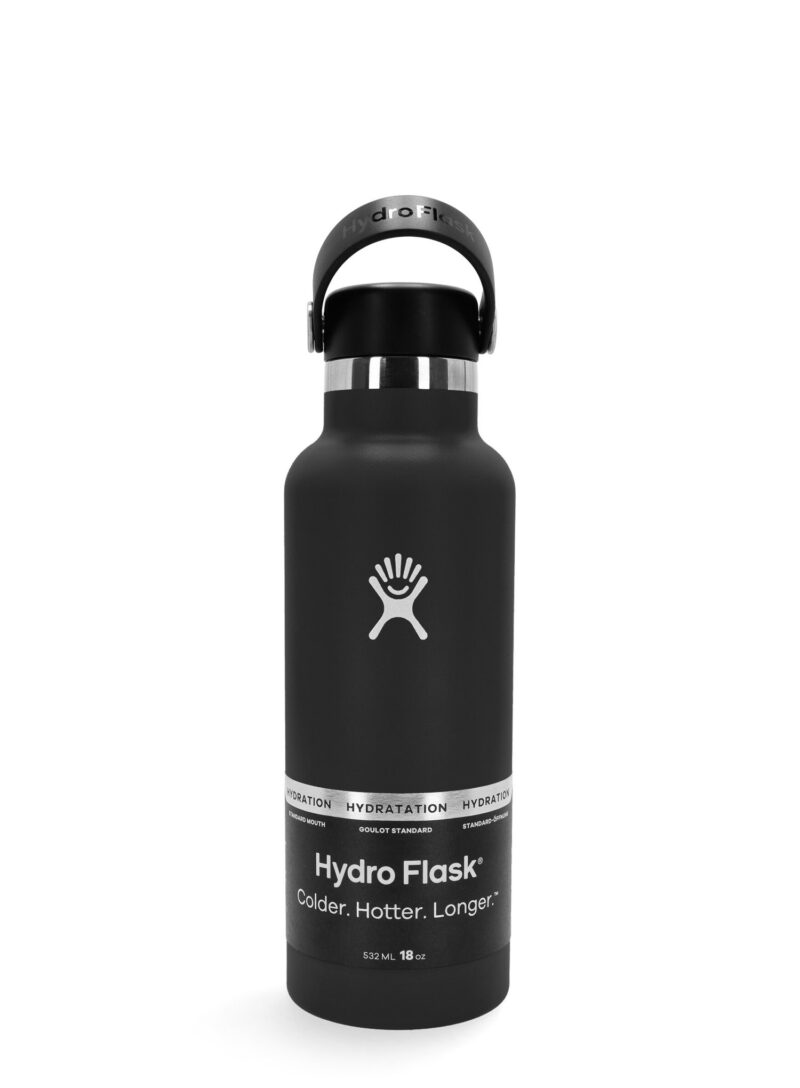 Cumpăra Sticla termică Hydro Flask 18 oz Standard Flex Cap (532 ml) - black