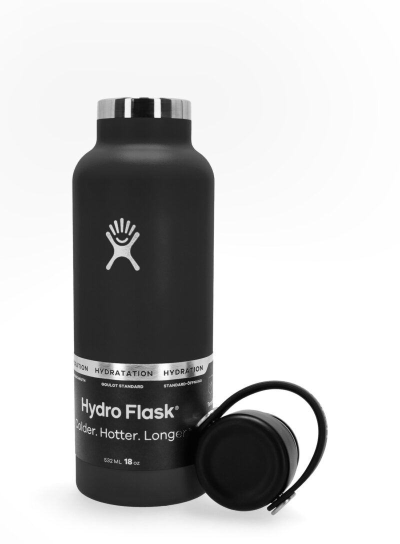 Preţ Sticla termică Hydro Flask 18 oz Standard Flex Cap (532 ml) - black