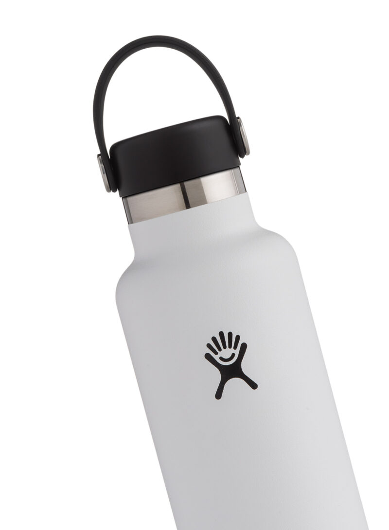 Sticla termică Hydro Flask 18 oz Standard Flex Cap (532 ml) - white preţ