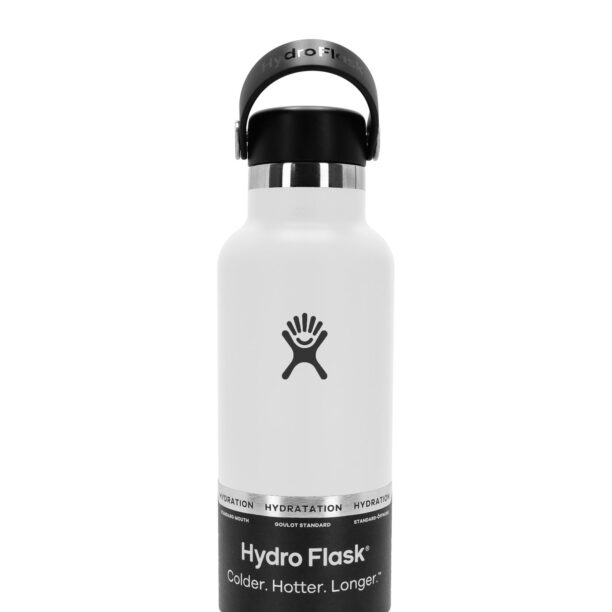 Cumpăra Sticla termică Hydro Flask 18 oz Standard Flex Cap (532 ml) - white