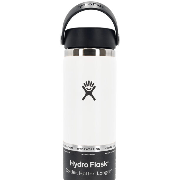 Cumpăra Sticla termică Hydro Flask 20 oz Wide Flex Cap (591 ml) - white