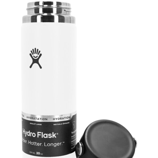 Preţ Sticla termică Hydro Flask 20 oz Wide Flex Cap (591 ml) - white