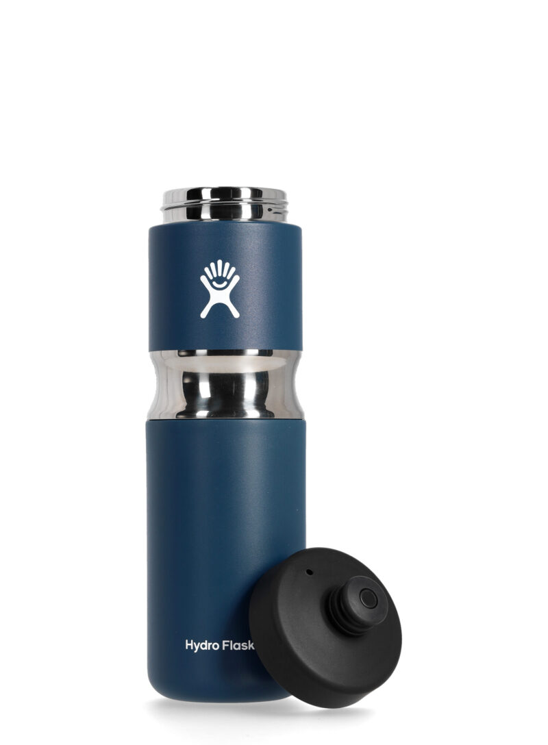 Preţ Sticla termică Hydro Flask 20 oz Wide Mouth Insulated Sport Bottle (591 ml) - indigo