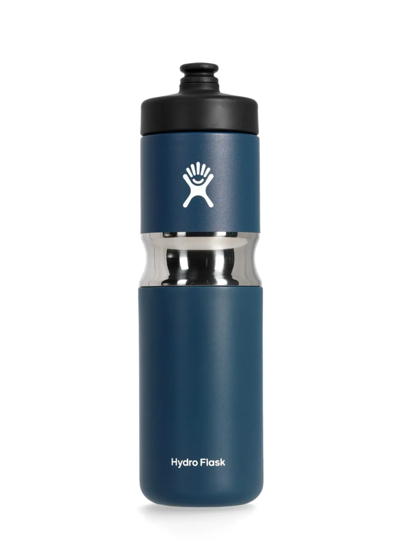 Sticla termică Hydro Flask 20 oz Wide Mouth Insulated Sport Bottle (591 ml) - indigo