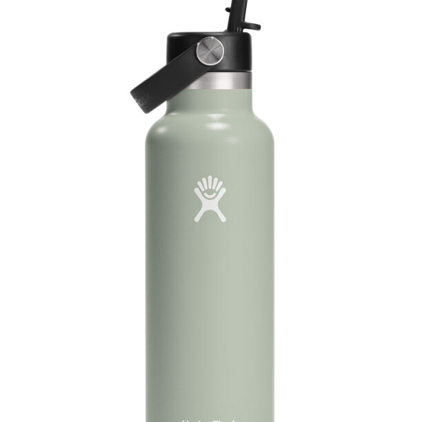 Sticla termică Hydro Flask 21 oz Standard Flex Straw Cap (621 ml) - agave preţ